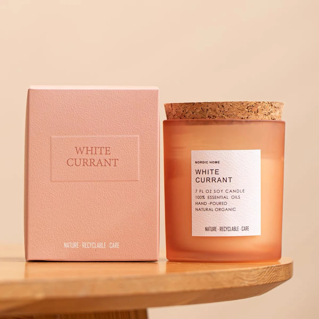 准新品  A-618柠檬薰衣草香薰蜡烛