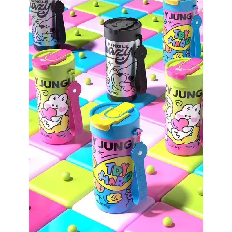 65056   优仅 疯狂丛林涂鸦咖啡杯（580ml）