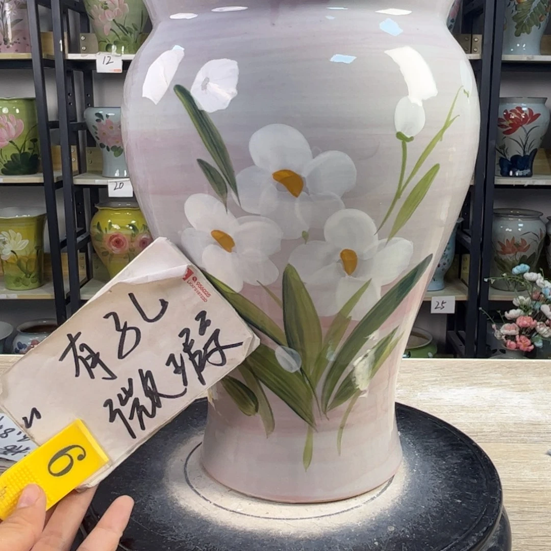 罐1tc景德镇陶瓷花盆