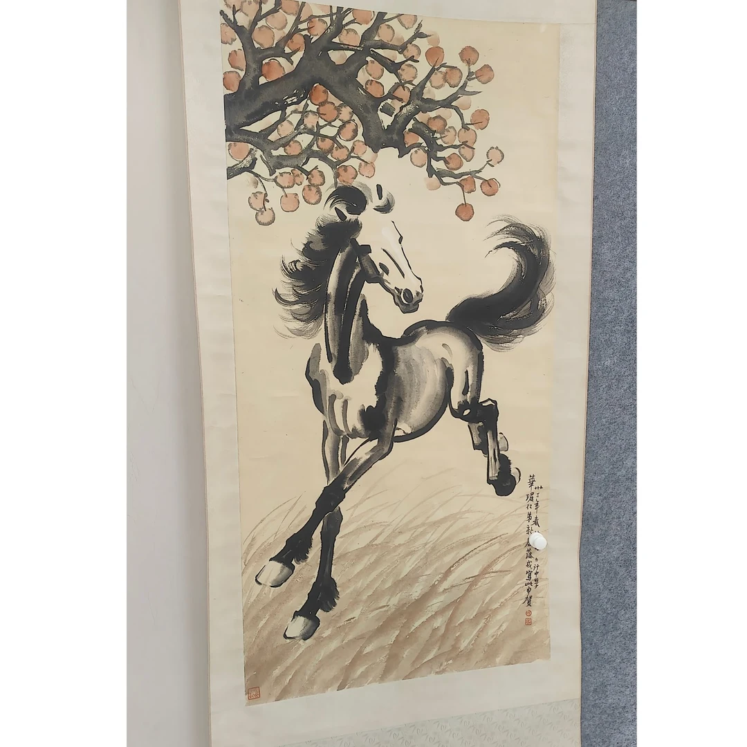 徐L款 马立轴图136*66约8平尺