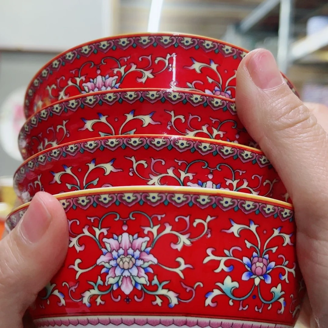 【闪购商品】骨瓷4.5寸4个……………………