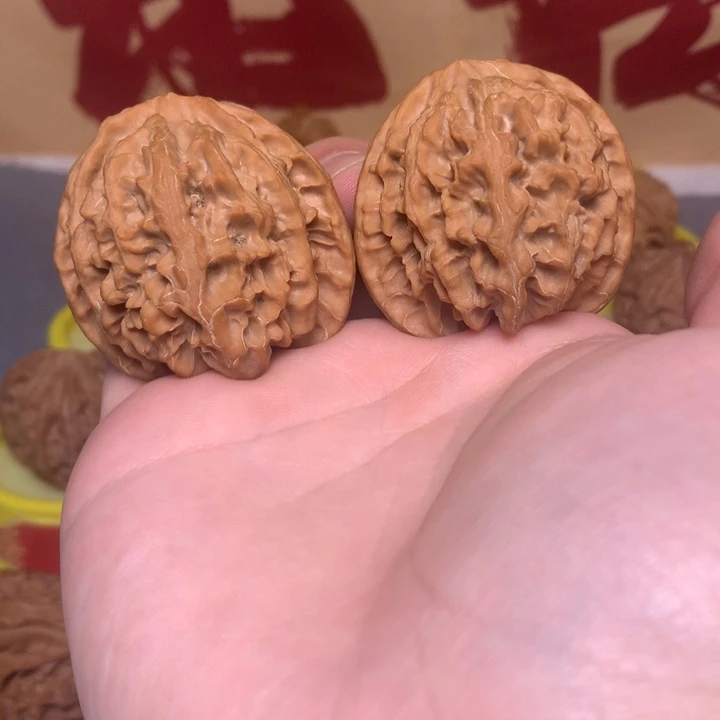 把件文玩核桃43全品苹果元精