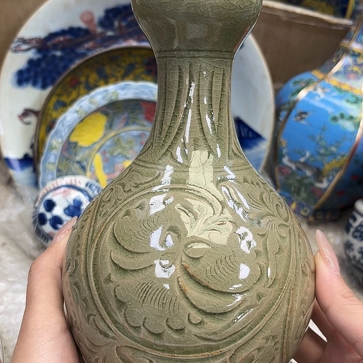 瓷片瓷器摆件 瓷器摆件