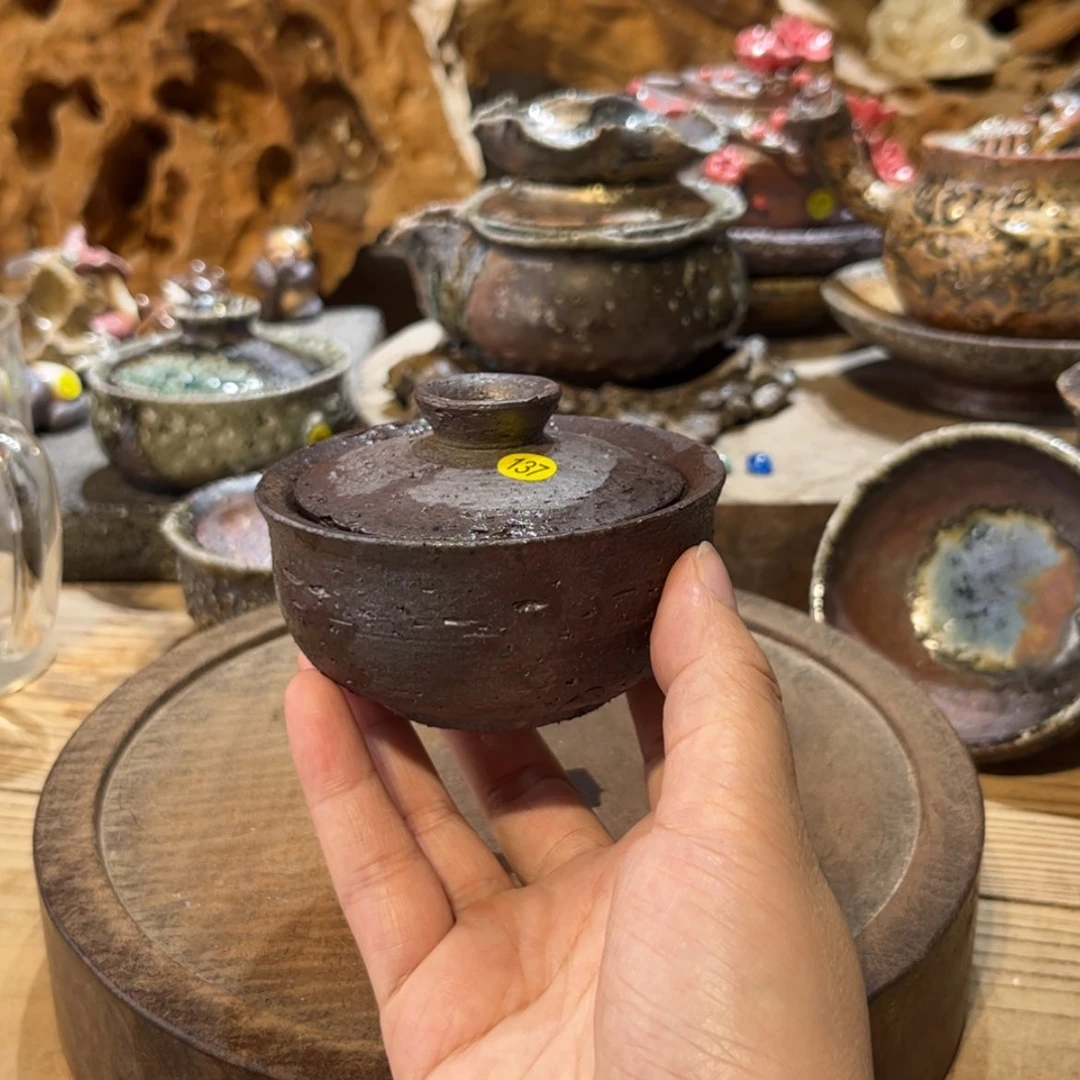 【闪购商品】柴烧茶具手工茶杯137
