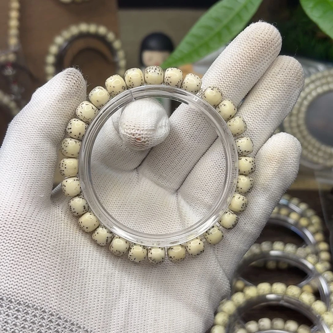 喜***见星月菩提 灰背河豚8x7