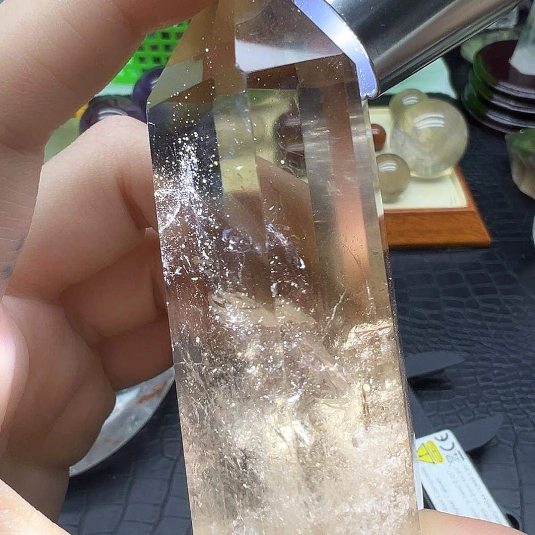 未镶嵌水晶珠宝半成品85水晶