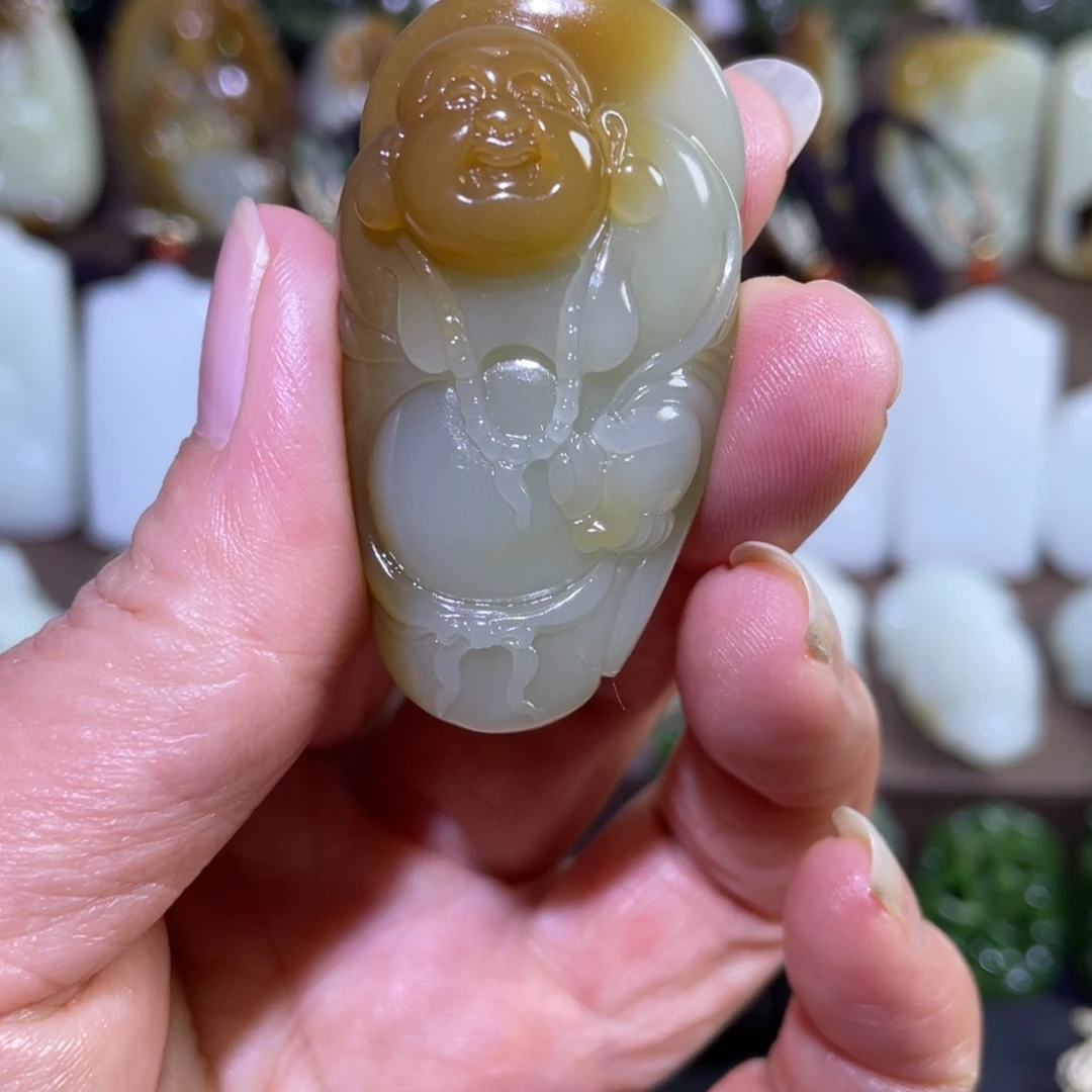 和田玉未镶嵌发饰