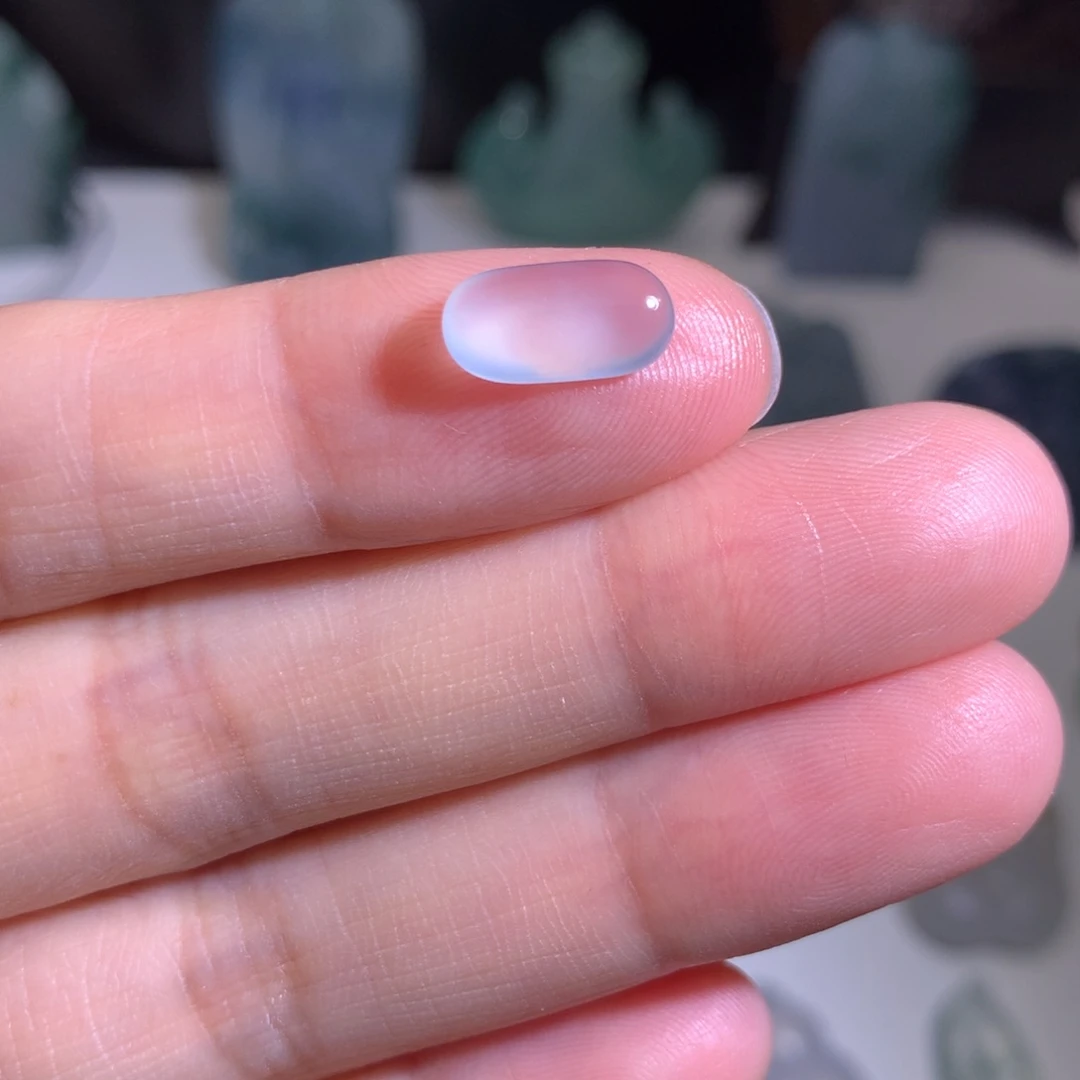 未镶嵌定制翡翠缅甸翡翠玻璃种蛋面