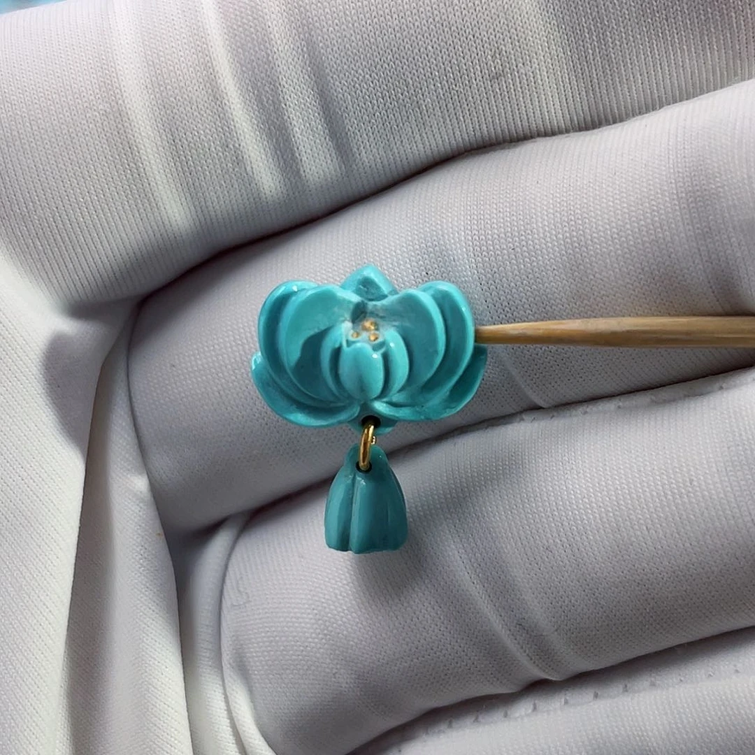 绿松石珠宝奇石未镶嵌