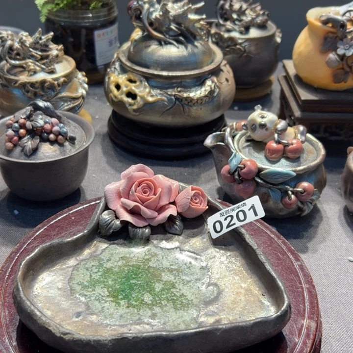 我***宝柴烧茶器，纯手工制作