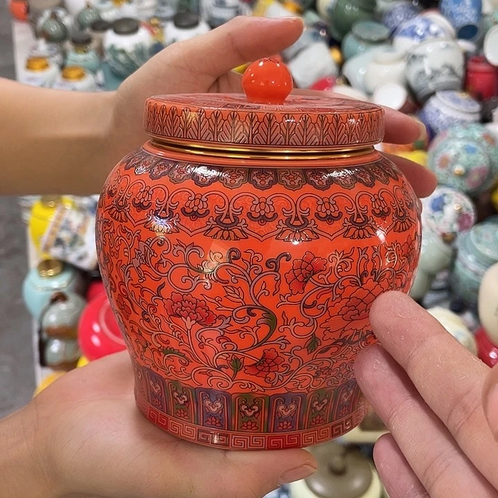 陶瓷罐茶叶罐密封罐