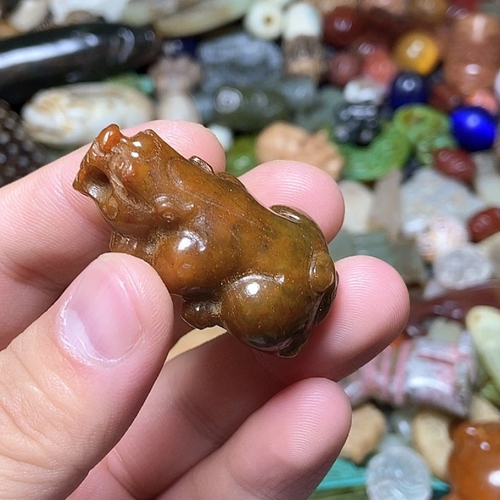 和田玉未镶嵌颈饰133