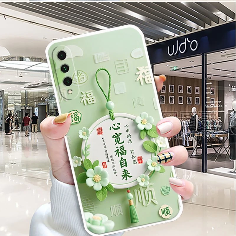 适用荣耀9xpro手机壳HLK-AL10保护套硅胶男中国风全包边防摔软壳