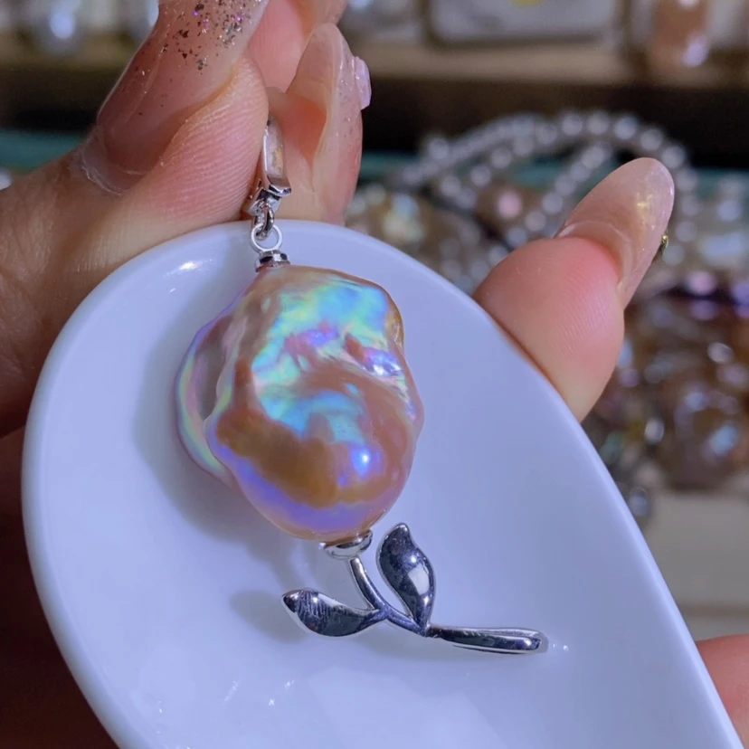 【闪购商品】淡水珍珠天然淡水珍珠合金