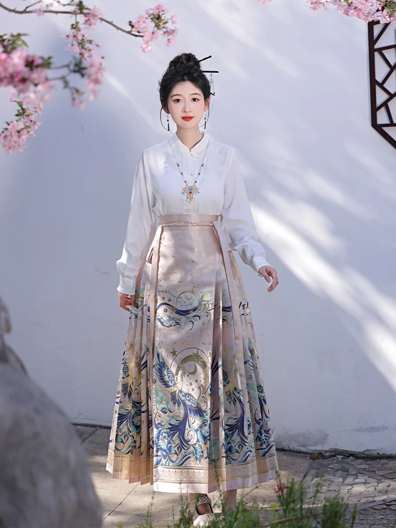 553款  新款国风马面裙复古中式
