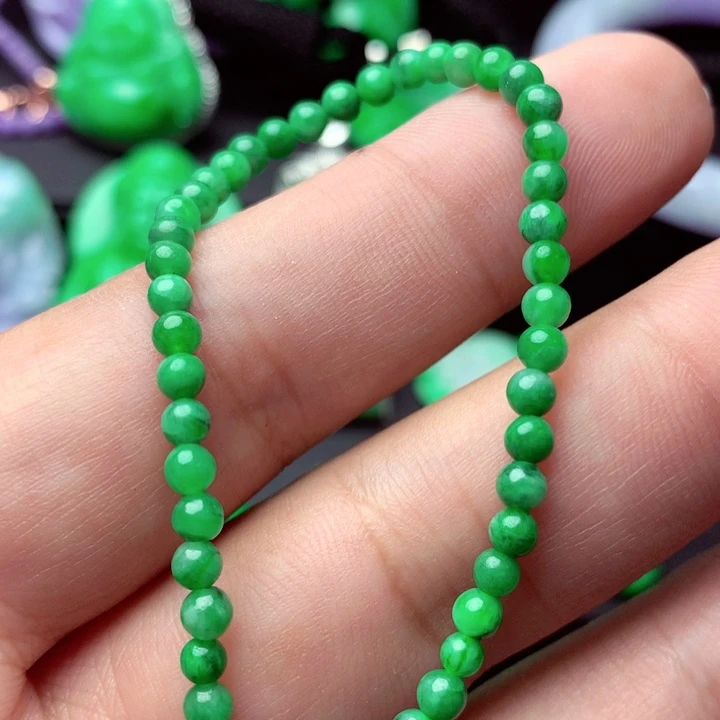 翡翠未镶嵌手链手串