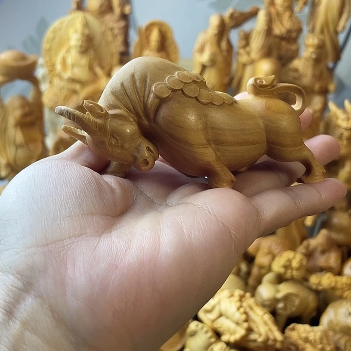 柏木（崖柏）崖柏生肖牛