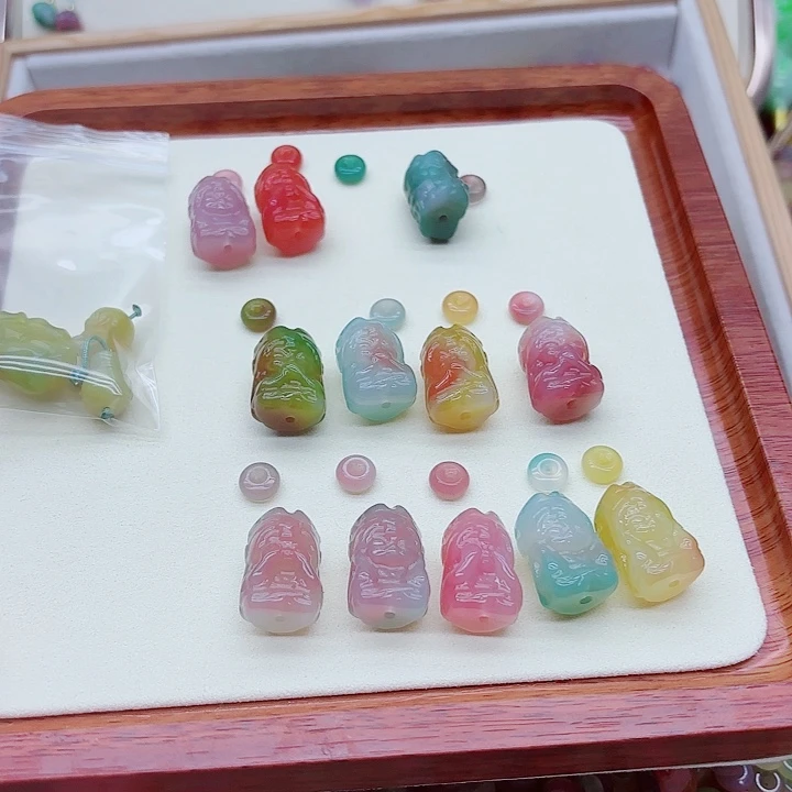 *****玛瑙/玉髓未镶嵌手链盐源19