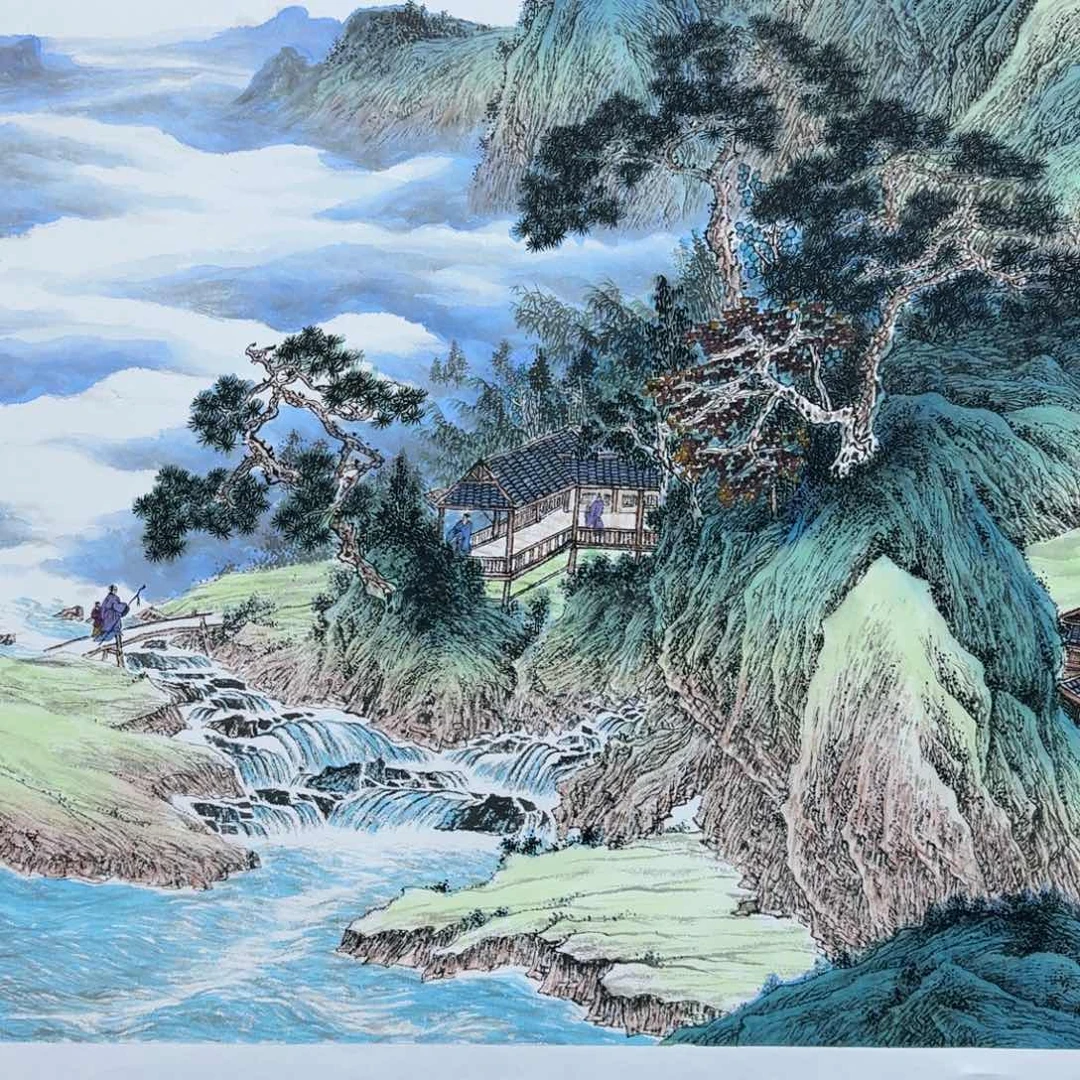 国画承*卫长林小六尺山水