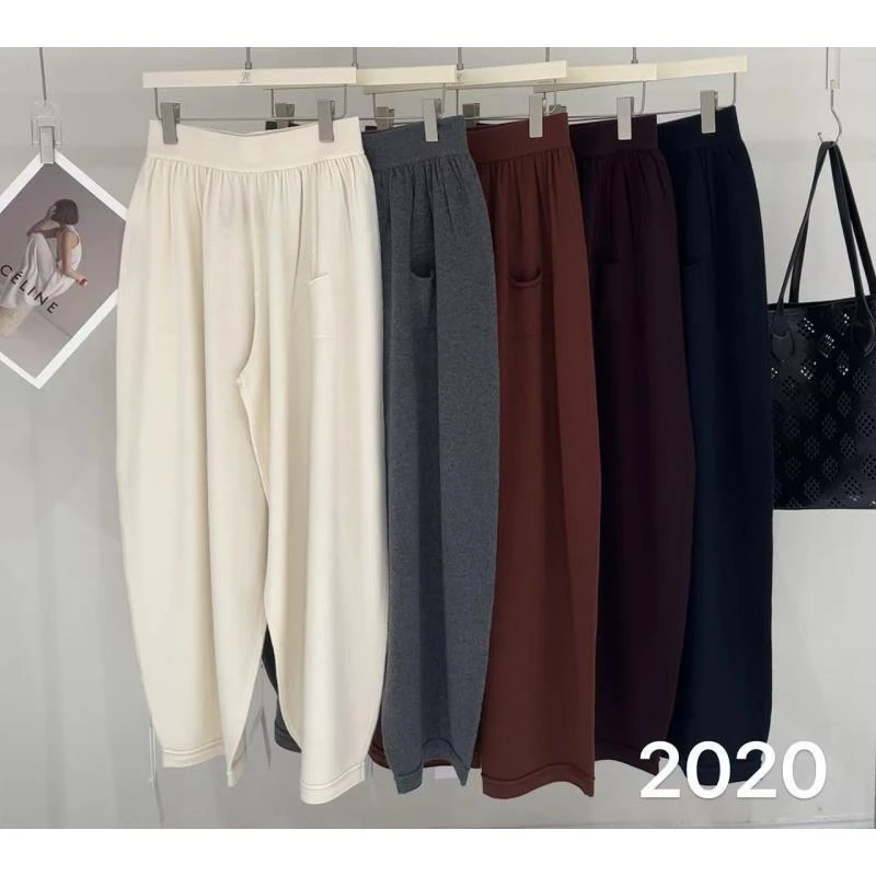 【奥兰多多&杨子家轻奢定制】奶奶裤2020