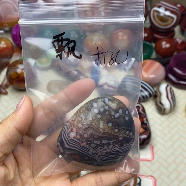 飘***零玛瑙/玉髓未镶嵌颈饰