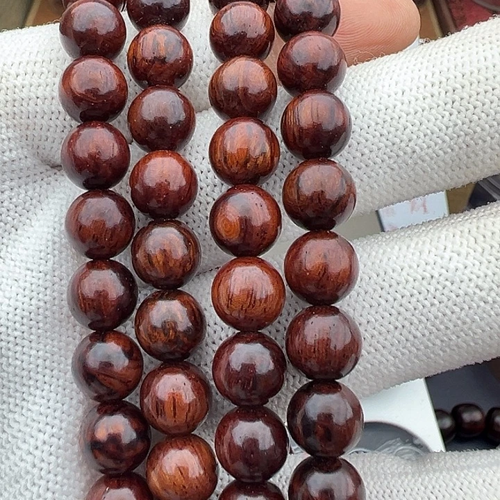 湖***渔木木本海南红降花梨公0.8×108黄油底满火焰纹