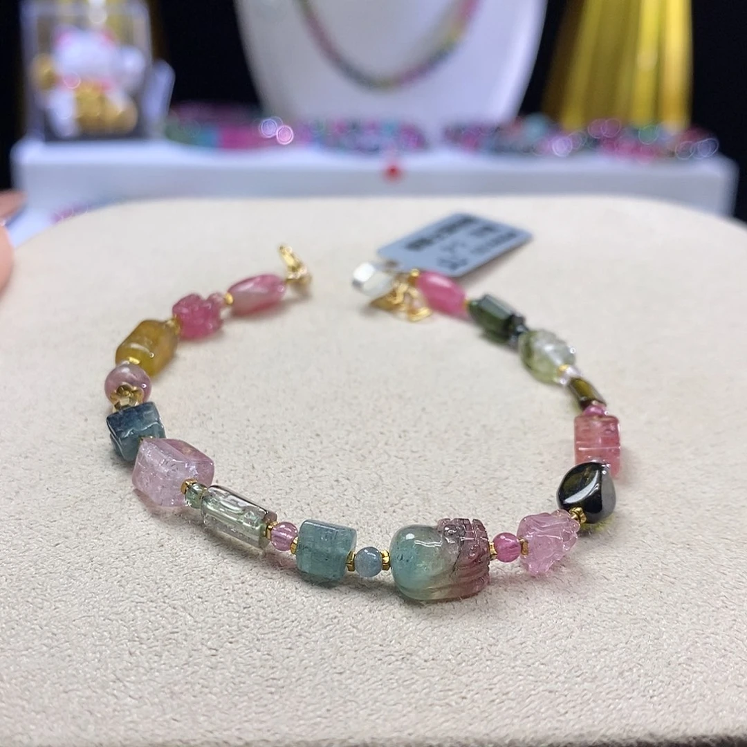 手链未镶嵌碧玺凯****苗多宝