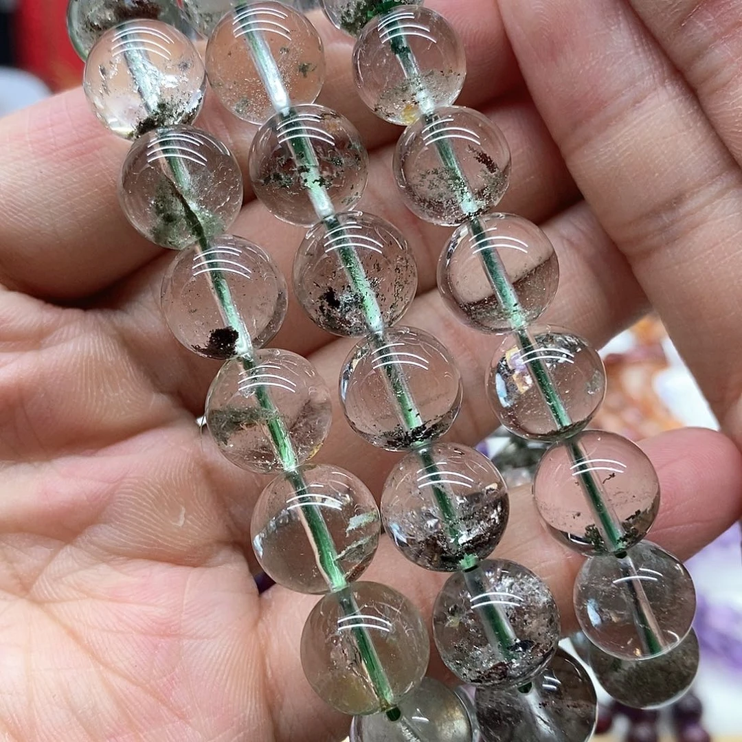 水晶手串未镶嵌多样性发货发一条