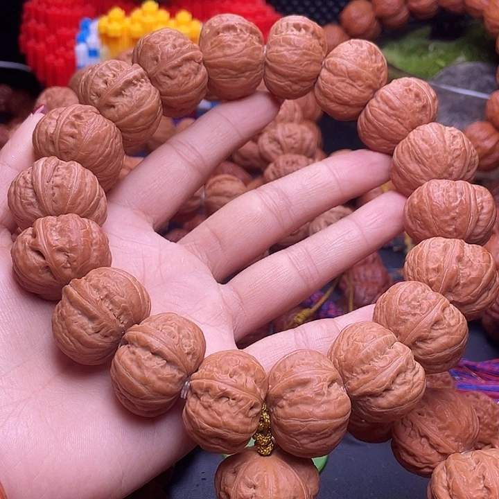 唉***手串文玩核桃大磨盘手持