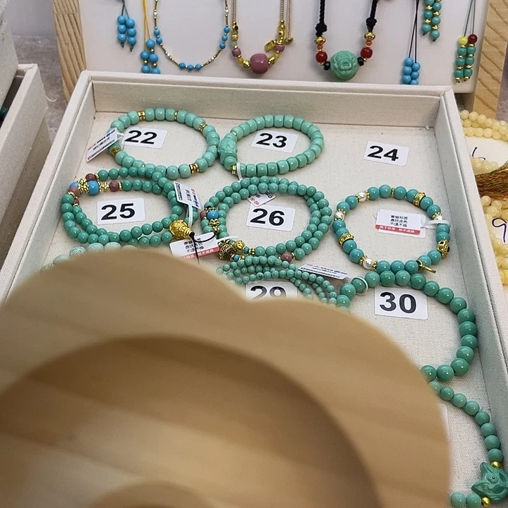 木质手工珠串链接