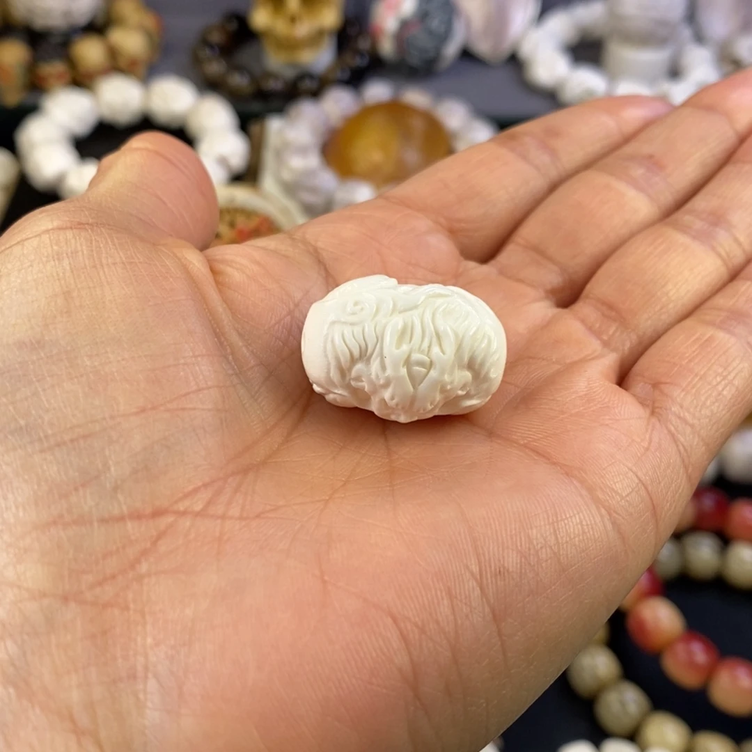 鹿骨把件好看好玩
