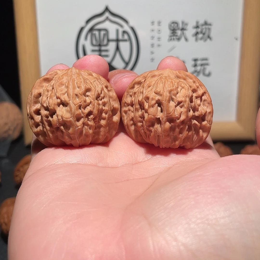 文玩核桃吊坠37全品磨盘