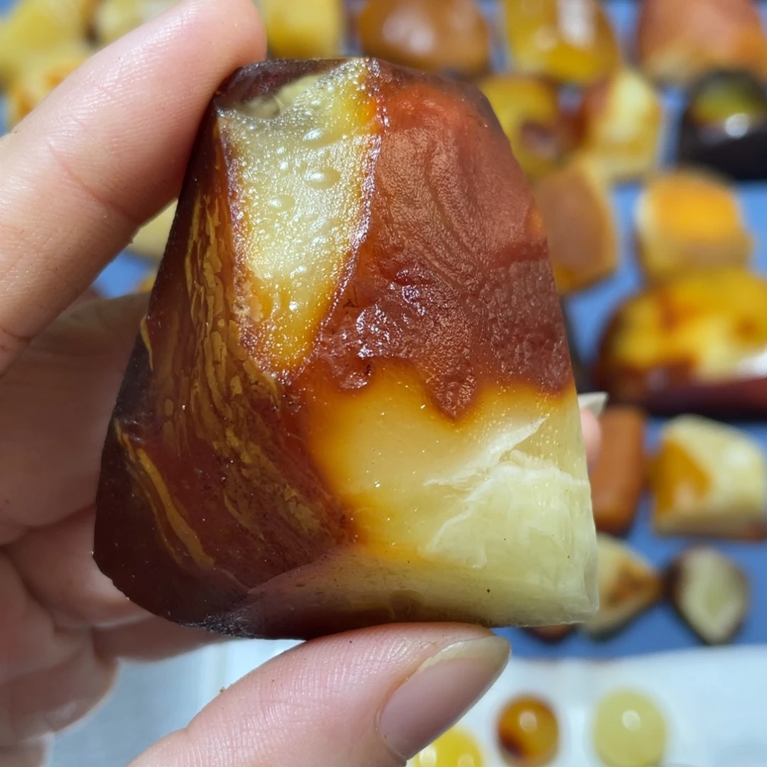 定制蜜蜡未镶嵌白花牌子