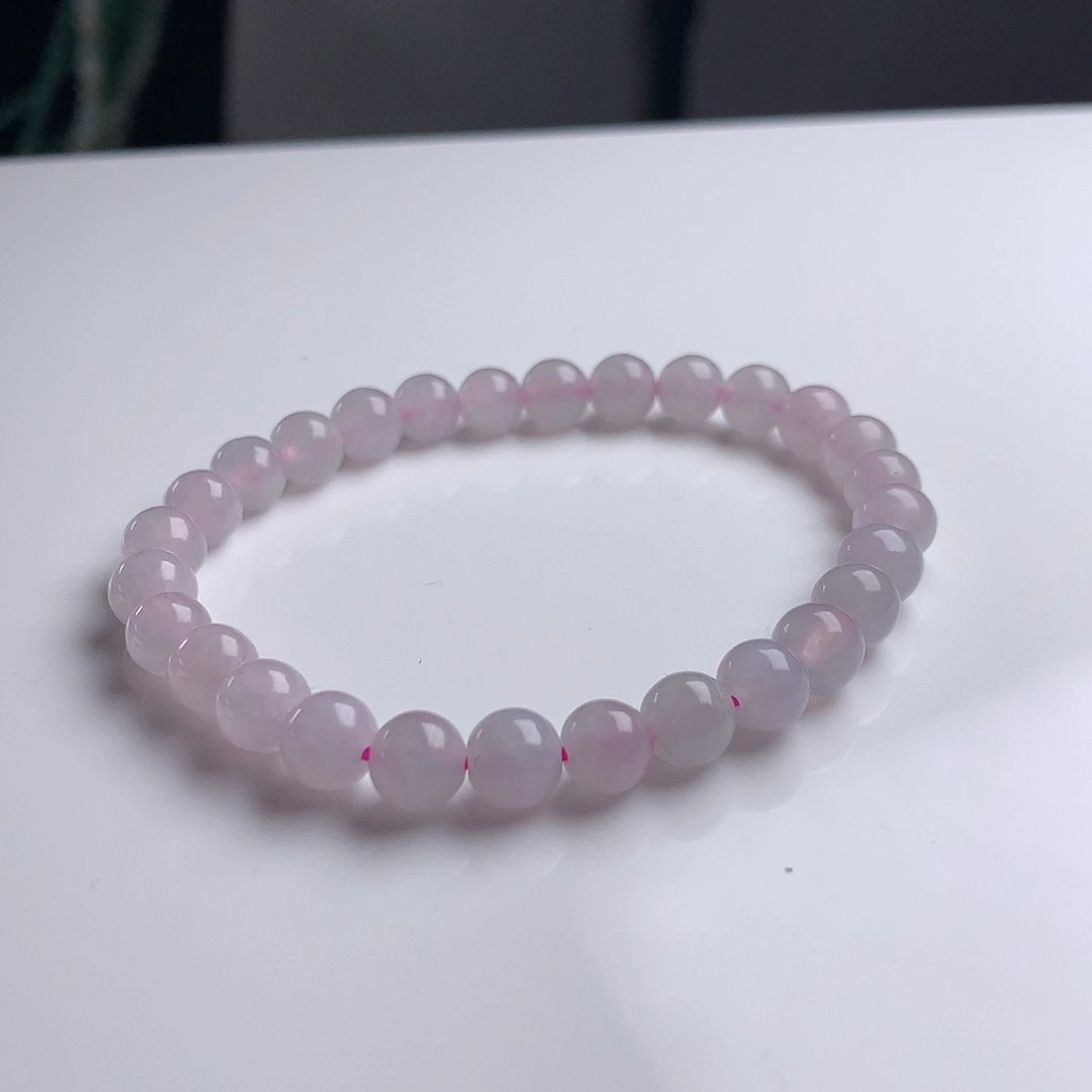 未镶嵌手串翡翠7mm！