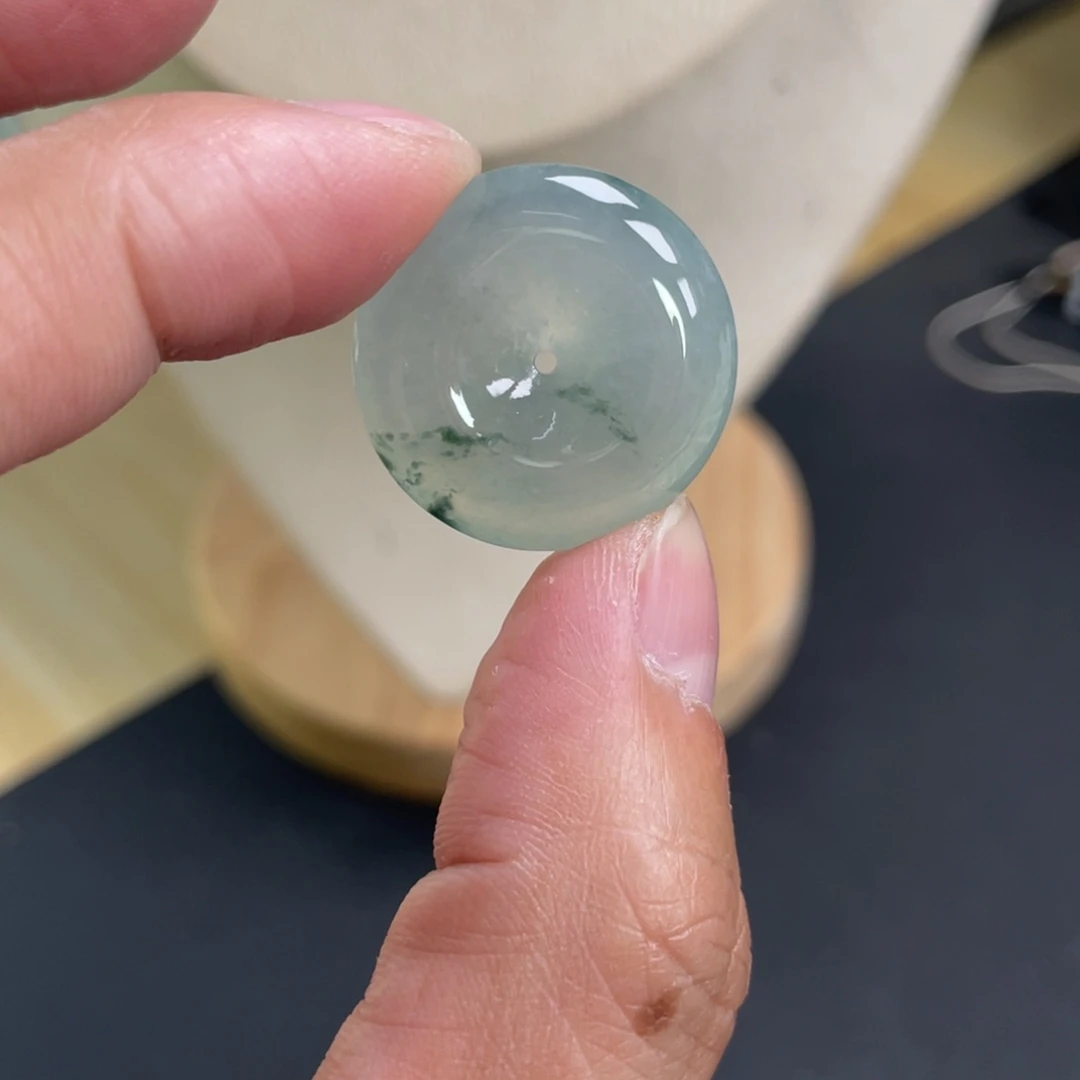 翡翠未镶嵌颈饰24.4-6.0