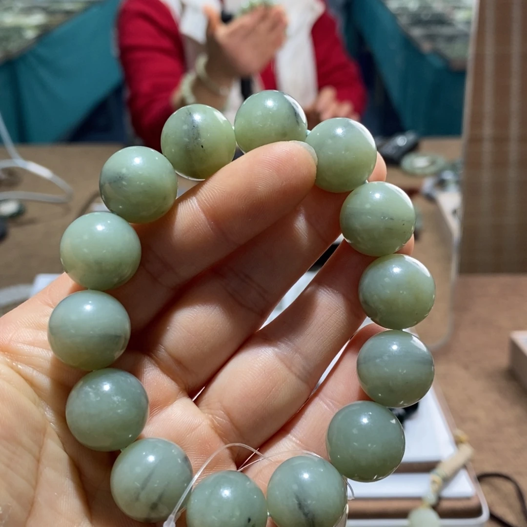 和田玉未镶嵌手链116