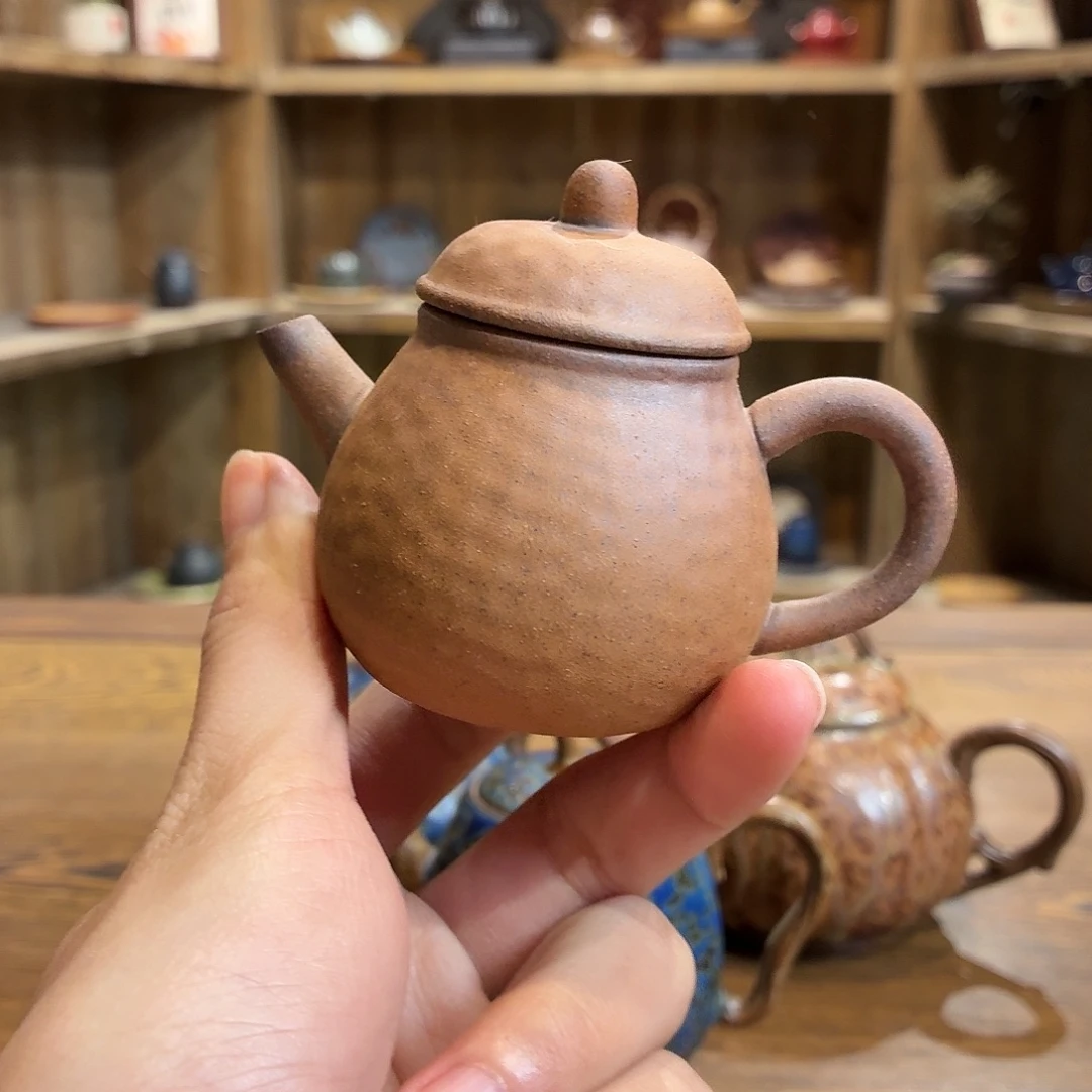 柴烧老岩泥茶器皿