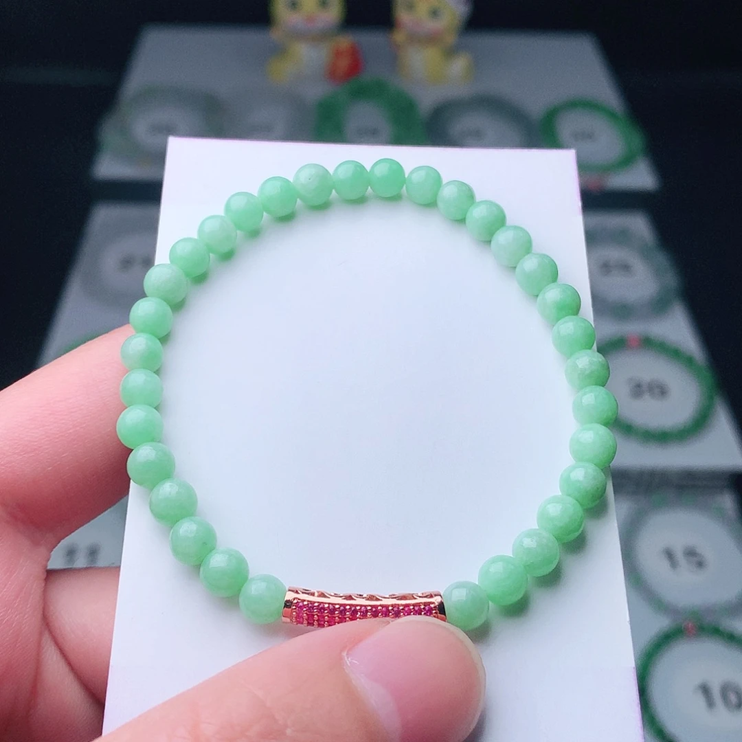 翡翠未镶嵌手链翡翠