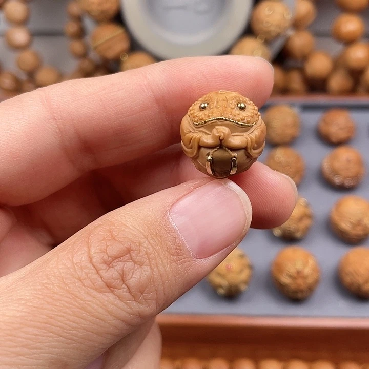 猴头单颗金蟾全品