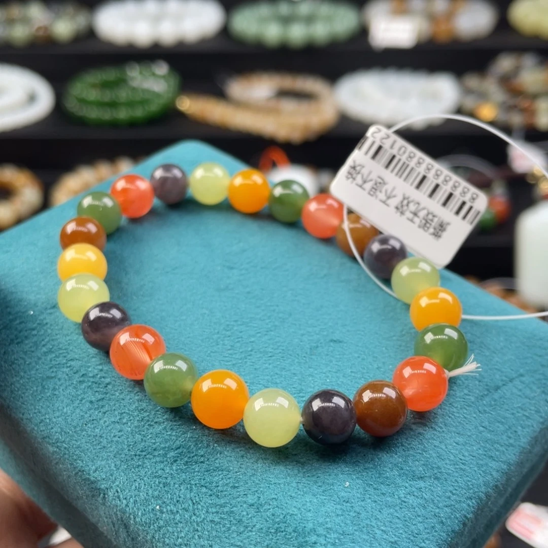 和田玉手串未镶嵌