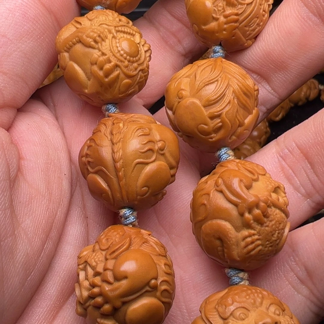 橄榄核手串/手链凯*拉橄榄核吞金兽