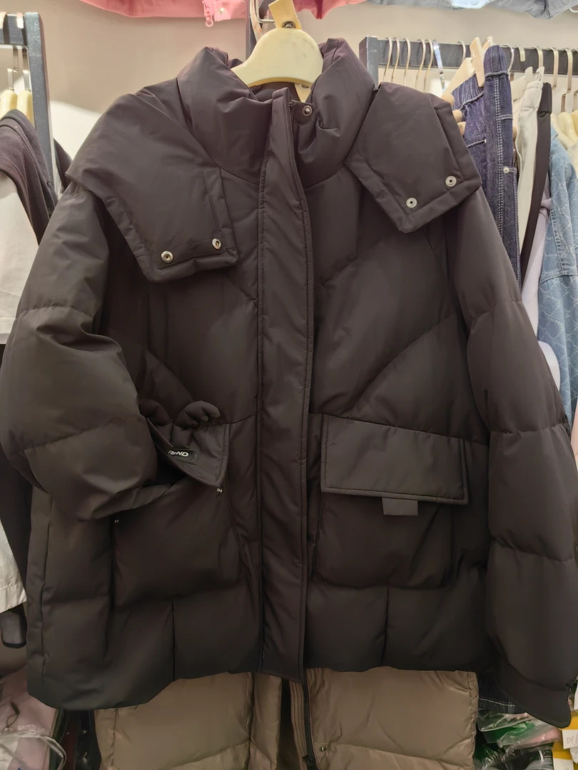 水淼连帽中款卡通图棉衣2448972