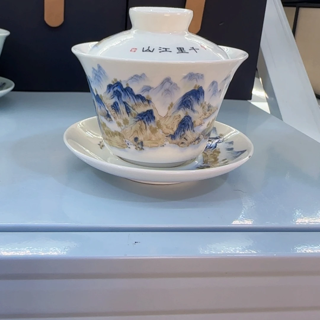 这些盖碗真好看！！！