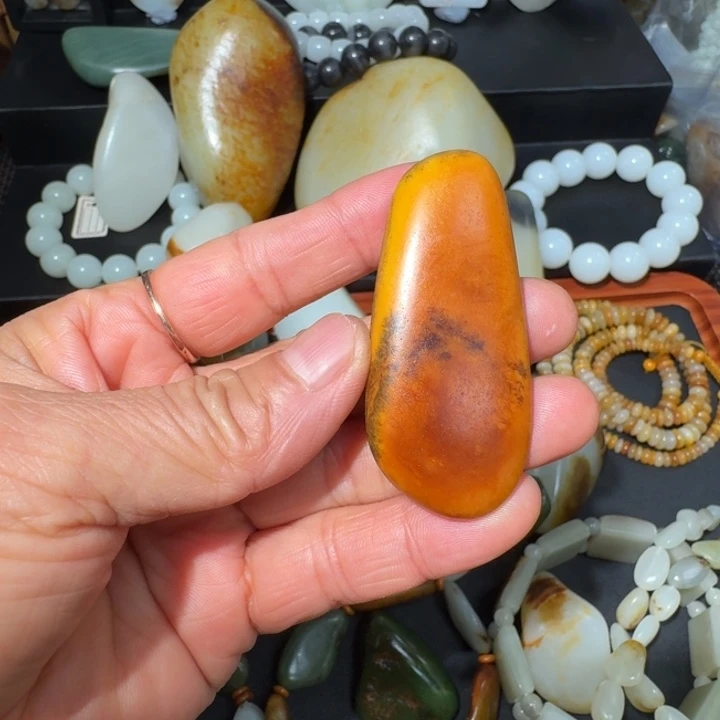 暗***迷纯天然吊坠石包原石无修原皮原色值得拥有