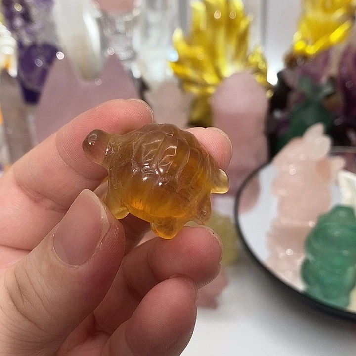 萤石摆件萤石未镶嵌萤石有瑕