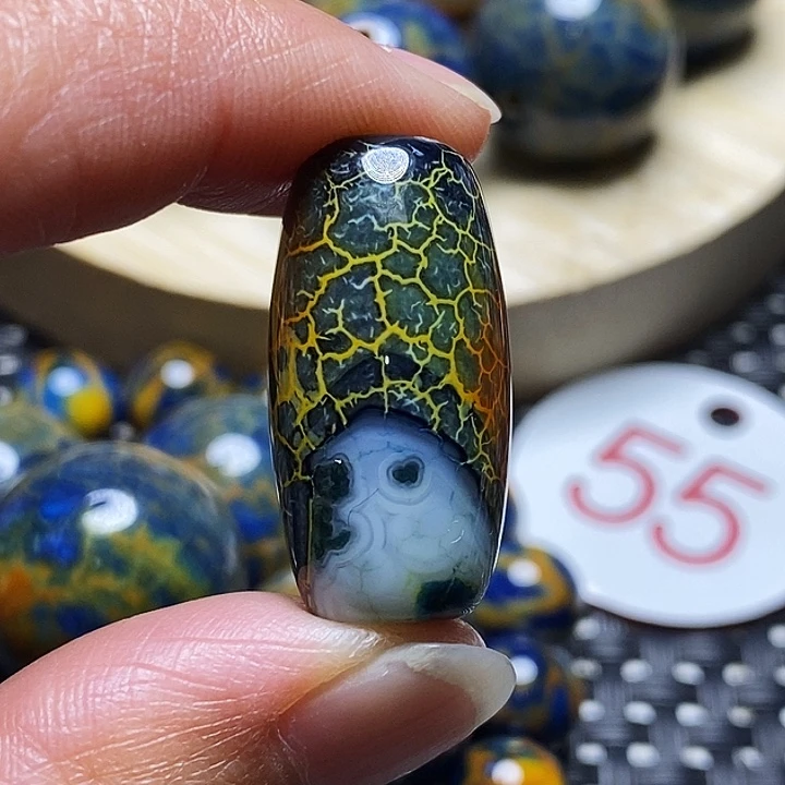 紫***雾玛瑙/玉髓未镶嵌颈饰