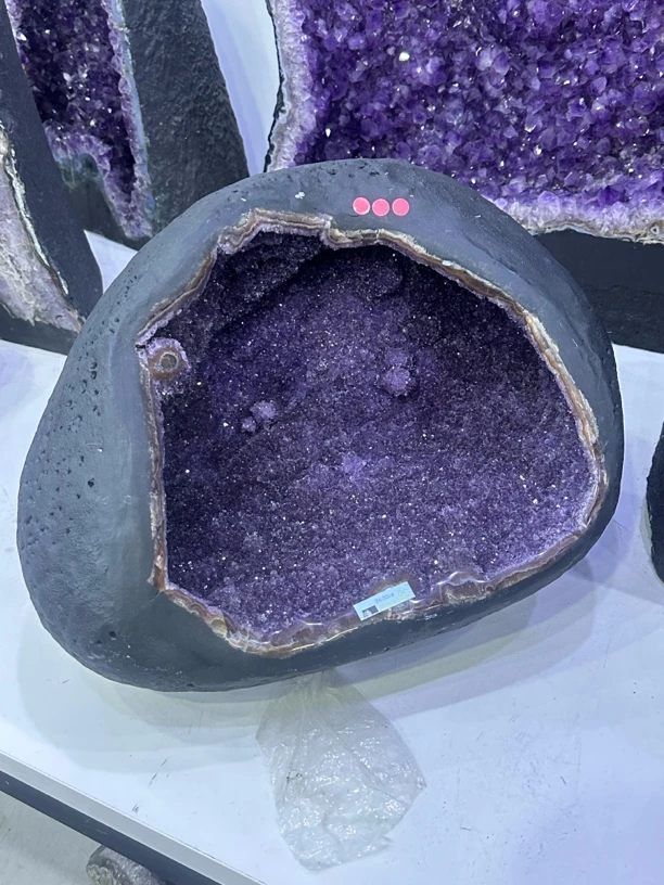 巴西乌拉圭紫水晶摆件