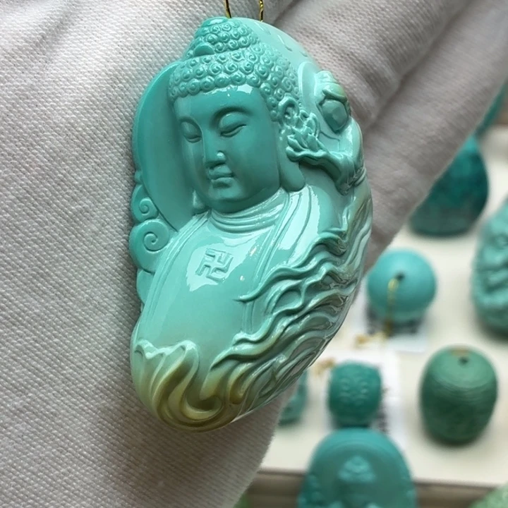 未镶嵌绿松石配饰