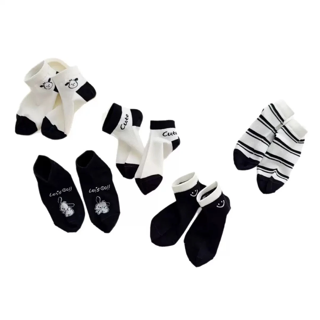 儿童袜子春夏新款学生袜精梳棉韩版中大童男女童运动潮袜