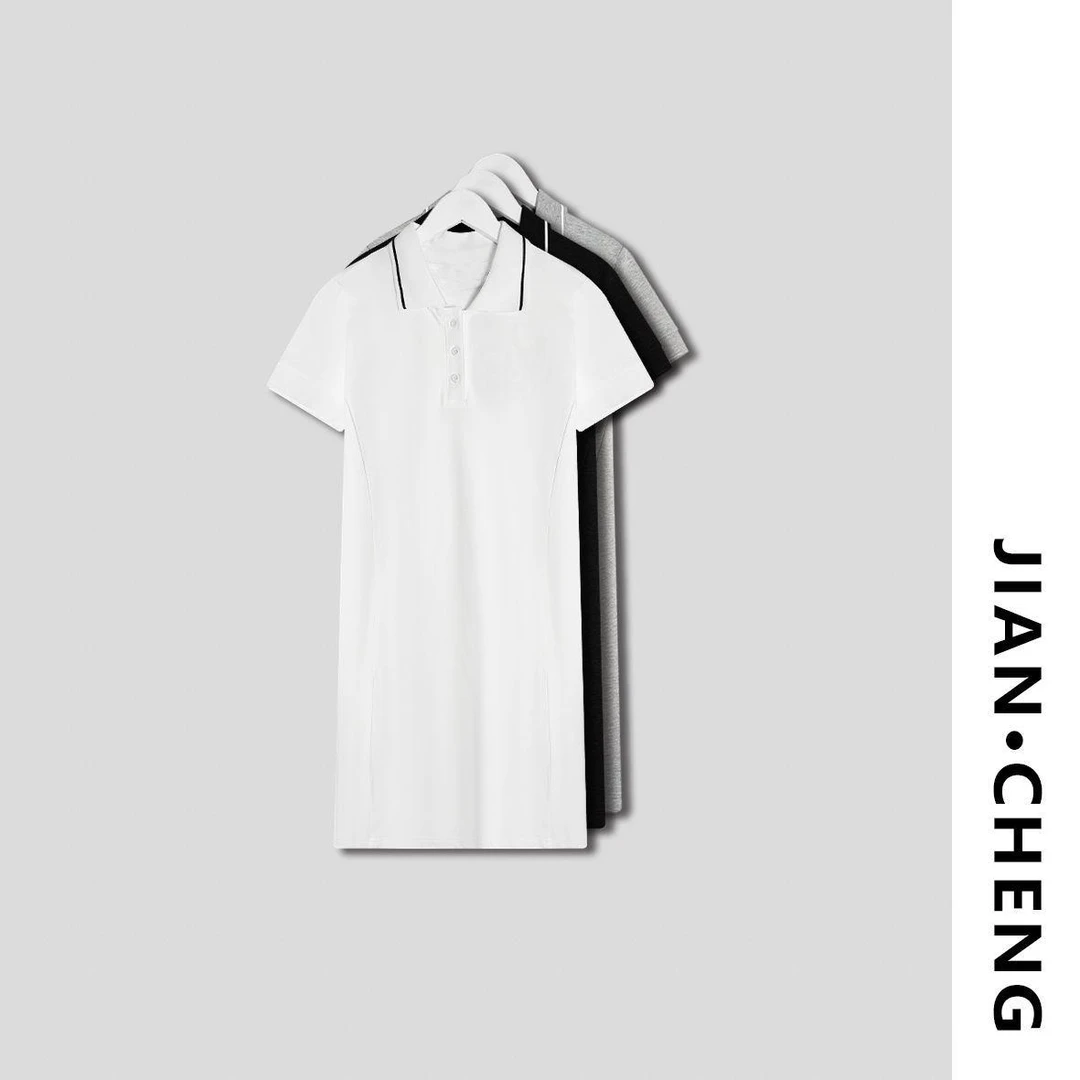 【简柽】POLO领连衣裙D507-6014